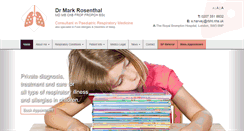Desktop Screenshot of drmarkrosenthal.com