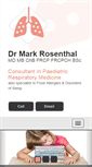 Mobile Screenshot of drmarkrosenthal.com